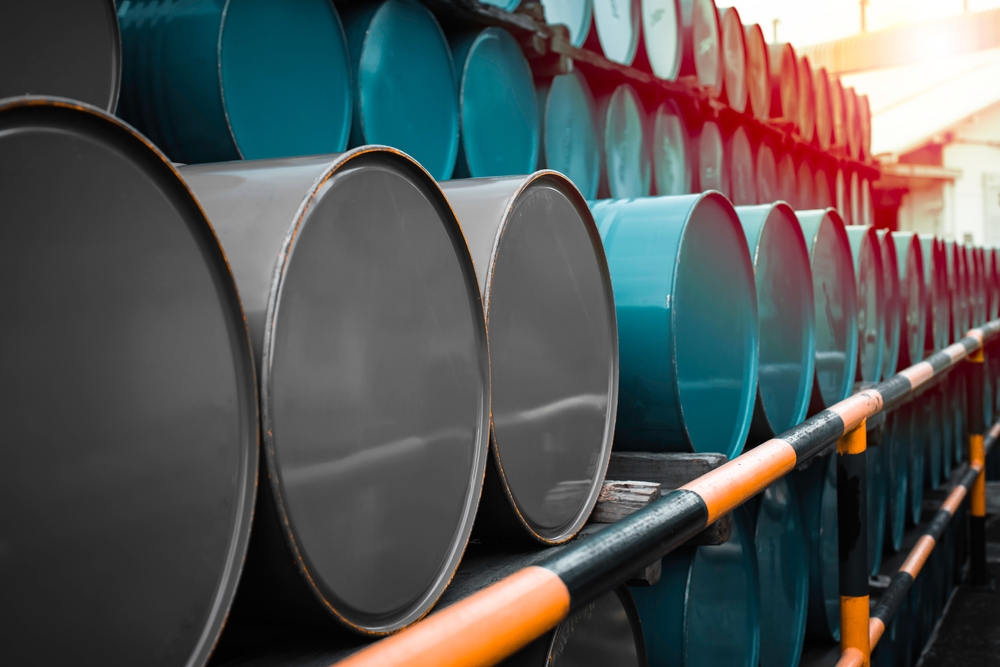 Brent futures were up 59 cents, or 0.8 percent, at $75.61 a barrel by 3:22 p.m. Saudi time. Shutterstock