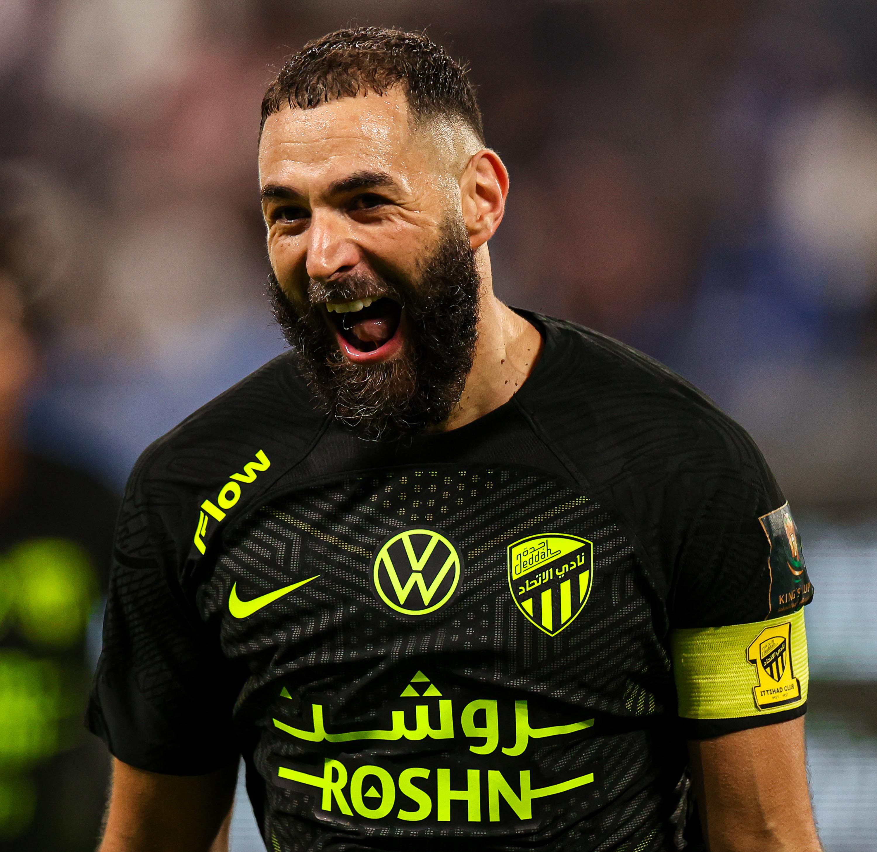 Thanks to the signing of Karim Benzema and others, Al-Ittihad's brand name is now as recognized globally as it is in the region. (SUPPLIED)