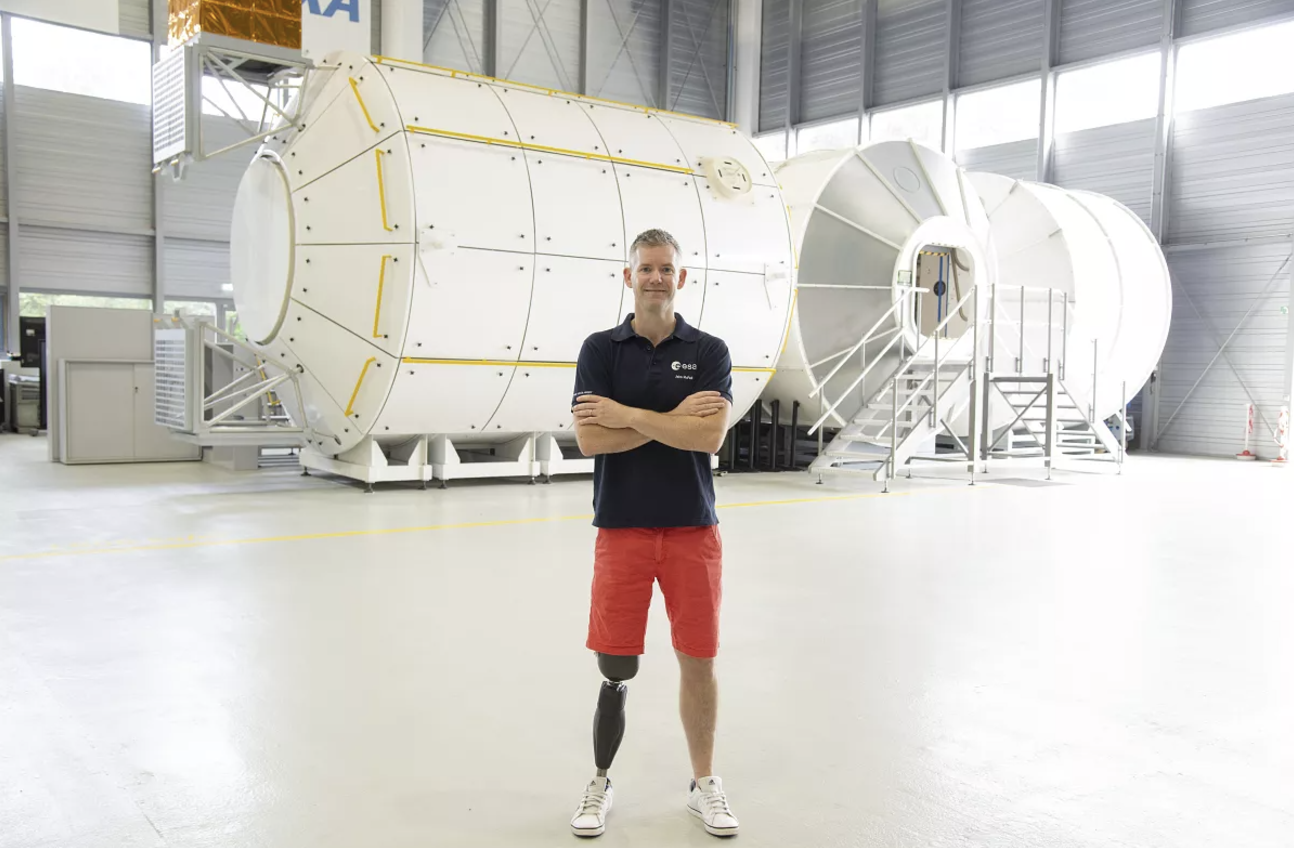 First astronaut with a disability cleared for space station mission