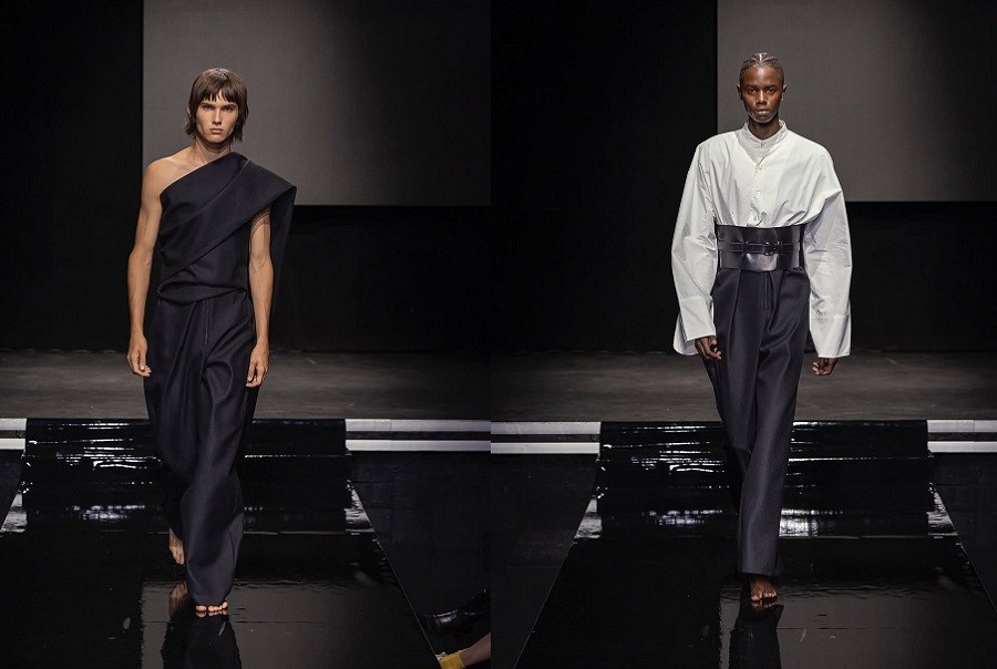 Saudi menswear brand KML, by designer Ahmed Hassan, was named in the shortlist. (Supplied)