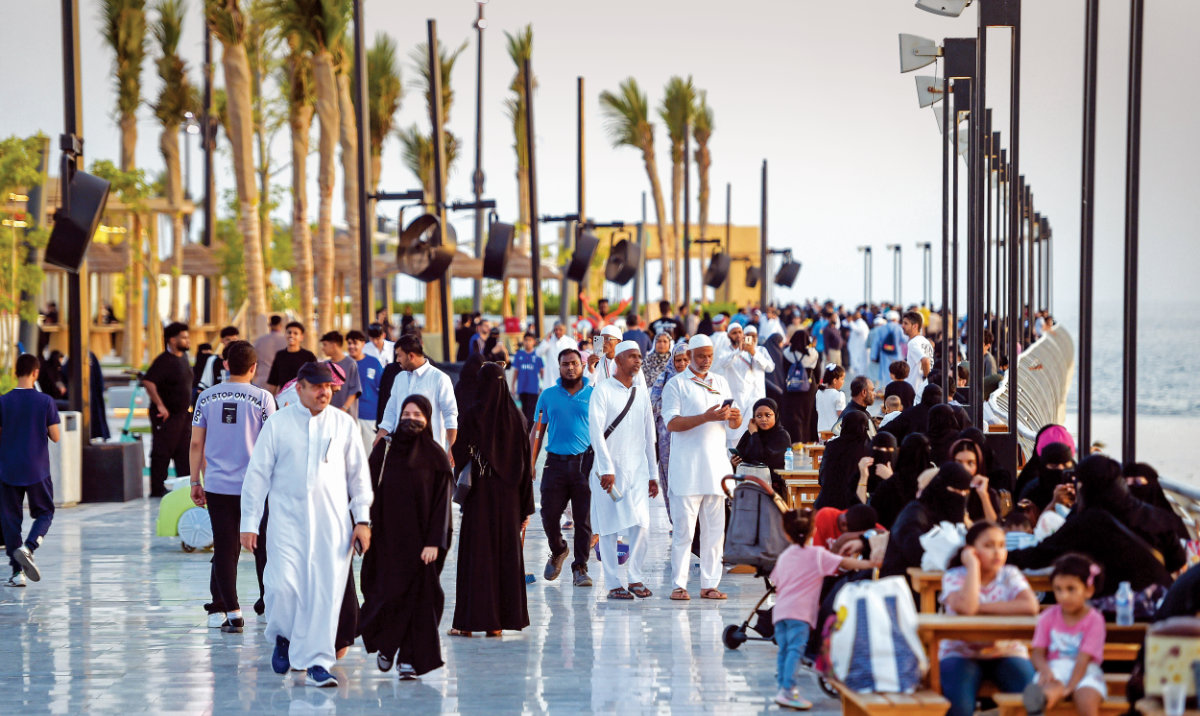 The top destinations for remittances from Saudi Arabia align closely with the largest expatriate communities in the Kingdom. (SPA)