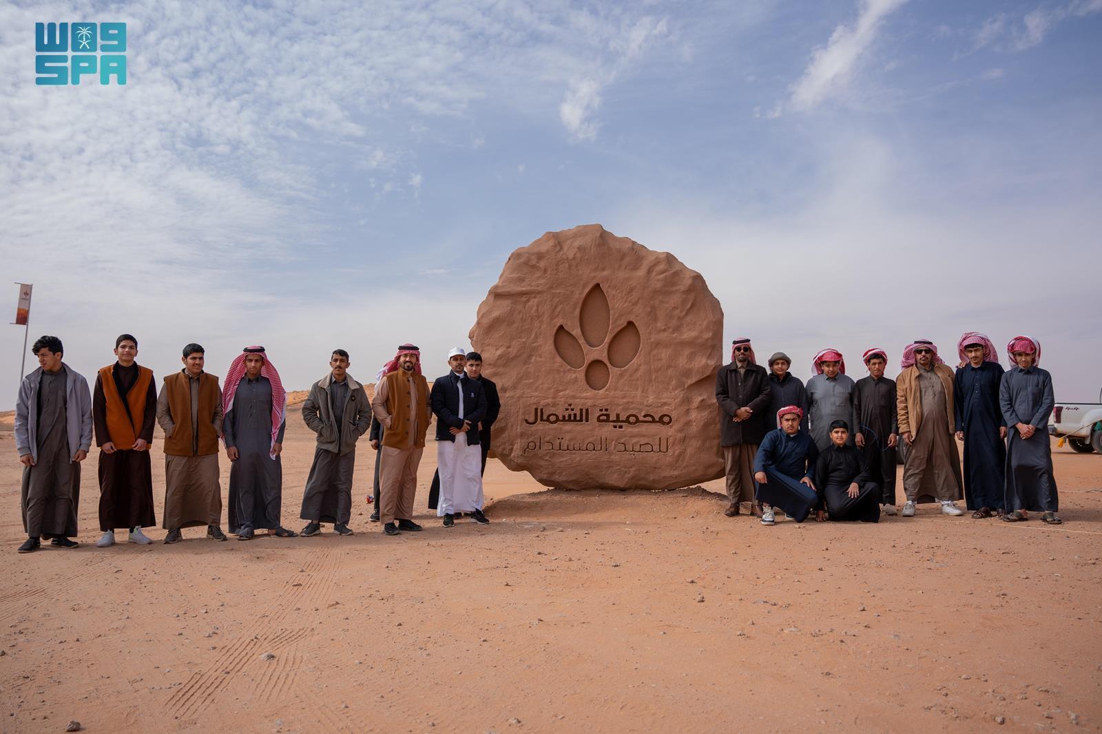 The Shamal reserve, located within the Imam Turki bin Abdullah Royal Reserve, covers 2,000 sq. km. (SPA)