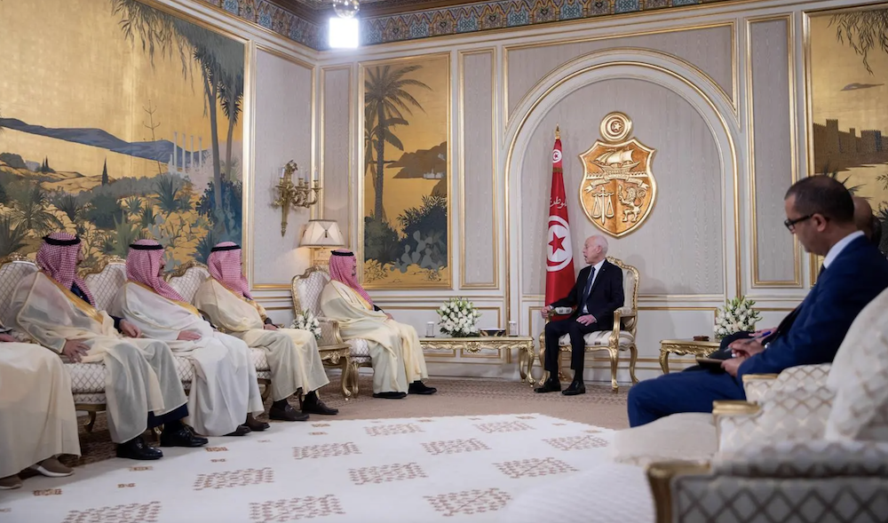 Tunisian president discusses security cooperation with Saudi interior minister