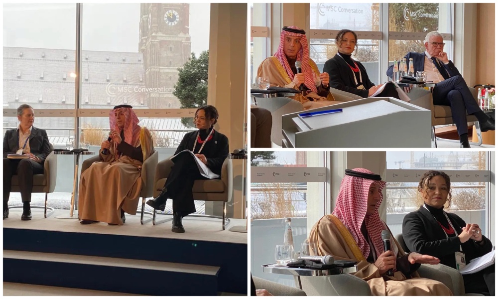 Saudi minister Al-Jubeir discusses land reclamation, security at Munich conference
