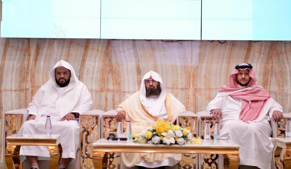 Al-Sudais said that the plan includes a series of initiatives aimed at increasing worshippers’ religious and cultural engagement. (SPA)
