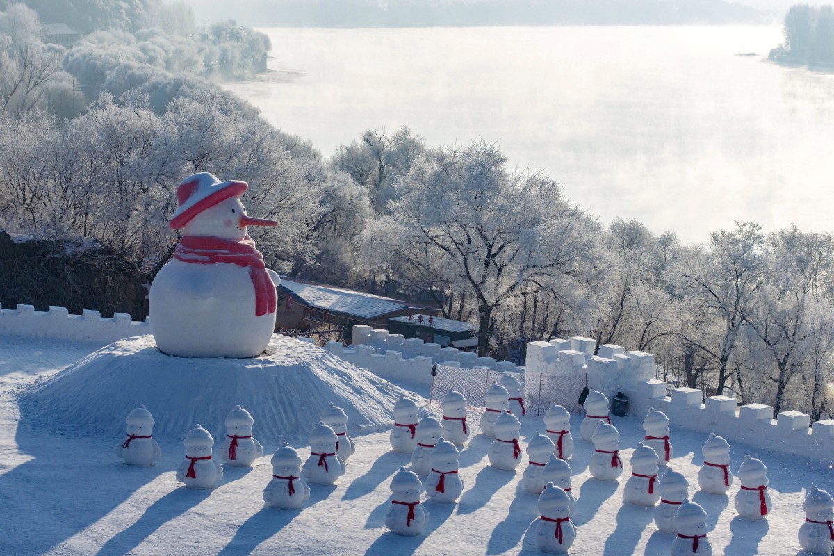 China snow village apologizes for fake cotton snow