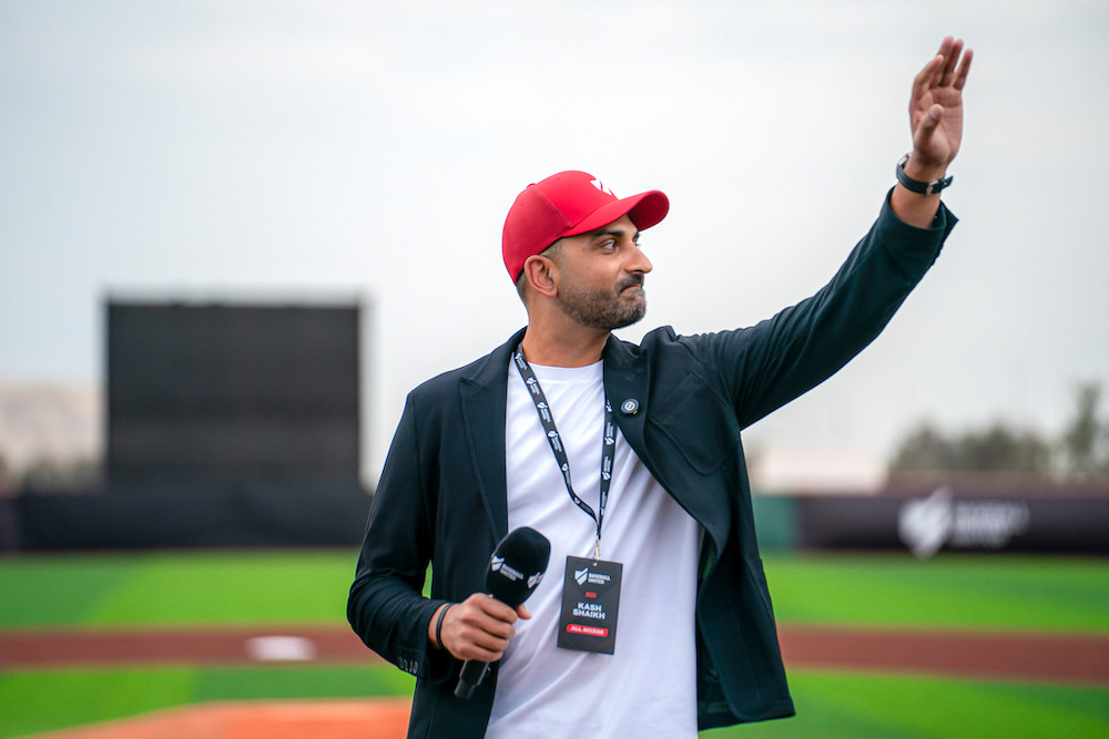 Kash Shaikh, chairman, CEO and co-founder of Baseball United. (Baseball United)