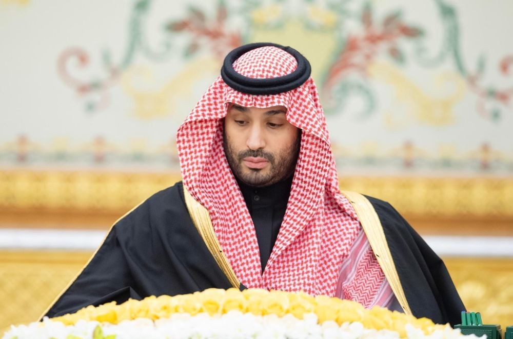 Crown Prince Mohammed bin Salman briefed ministers on his recent talks with French President Emmanuel Macron and US Secretary of State Marco Rubio. (SPA)