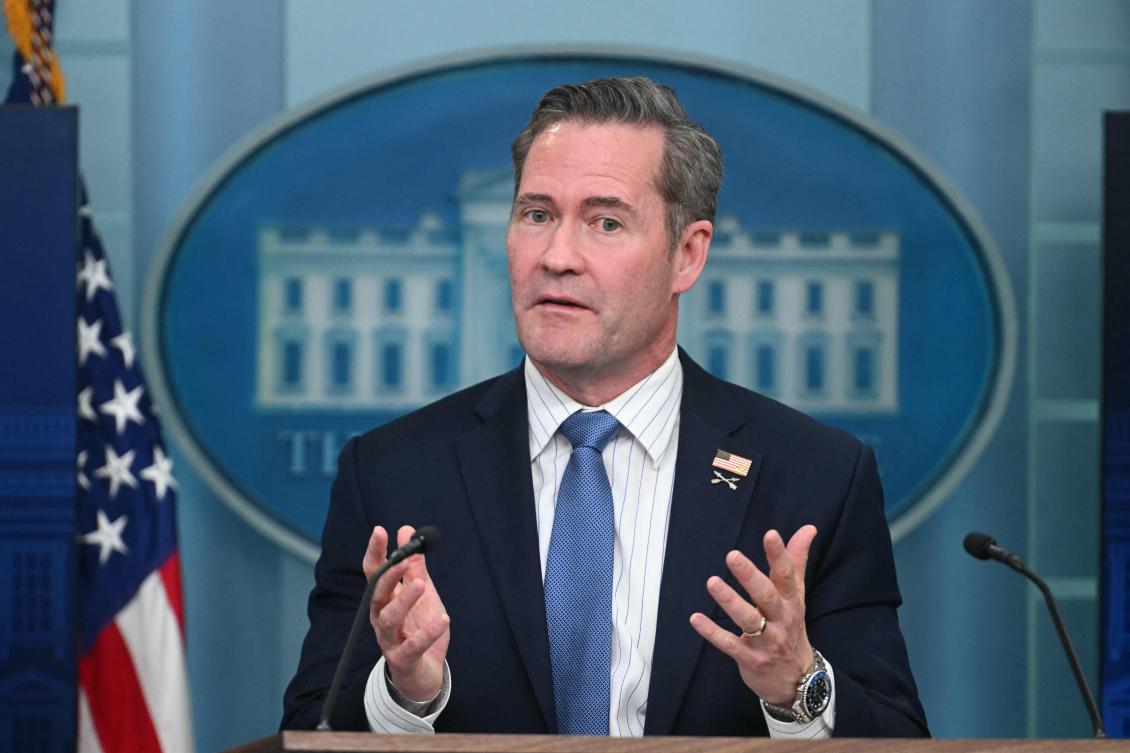 ‘Some of the rhetoric coming out of Kyiv, frankly, and insults to President Trump were unacceptable,’ US national security adviser Mike Waltz told a Thursday briefing. (AFP)