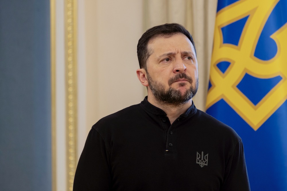 Ukraine’s President Volodymyr Zelensky