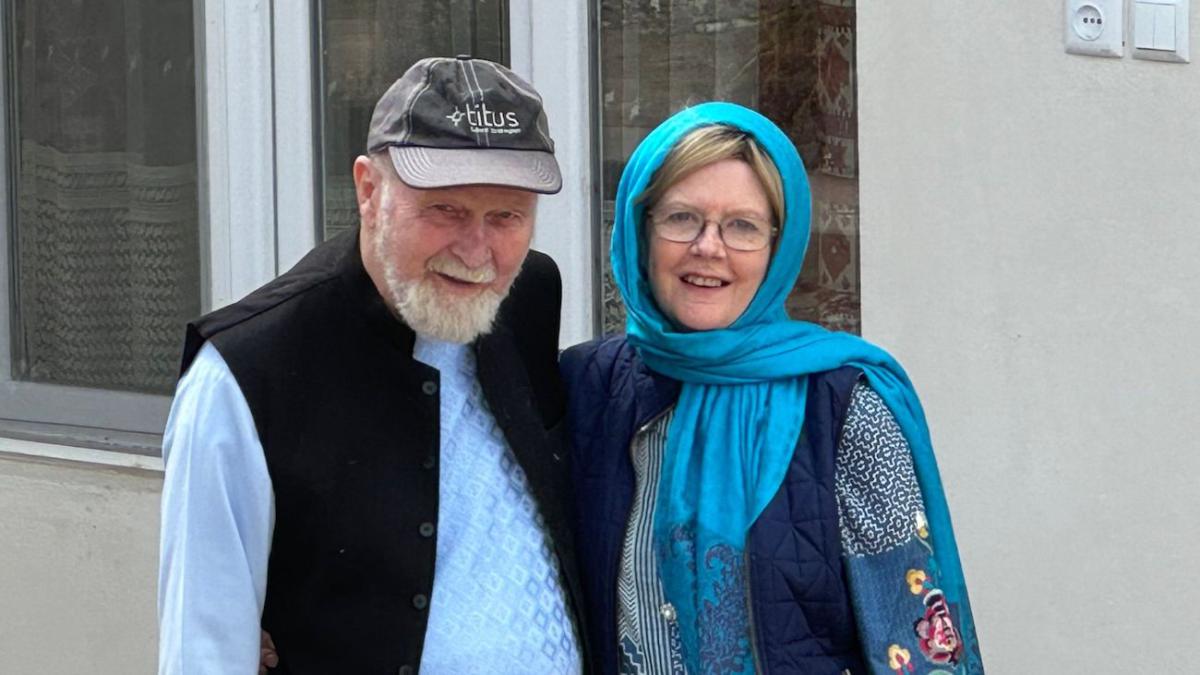 Barbie and Peter Reynolds, 75 and 79, were detained by the Taliban’s interior ministry on February 1, their daughter Sarah Entwistle said. (File/Sarah Entwistle)