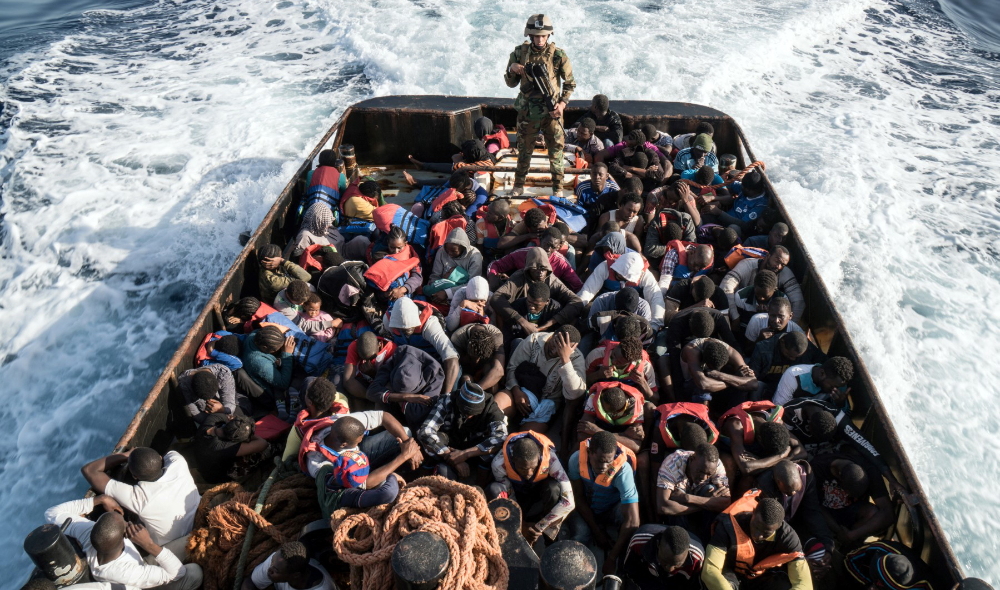 For years, Libya has functioned as a key transit hub for migrants attempting to reach Europe. (AFP/File)