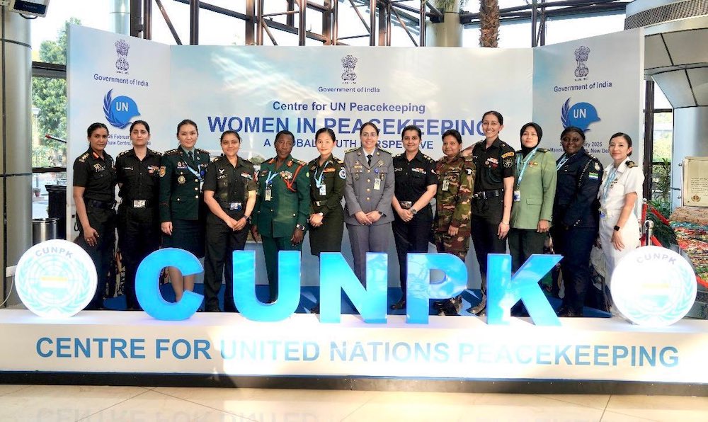 Women peacekeepers gather in New Delhi for first Global South summit