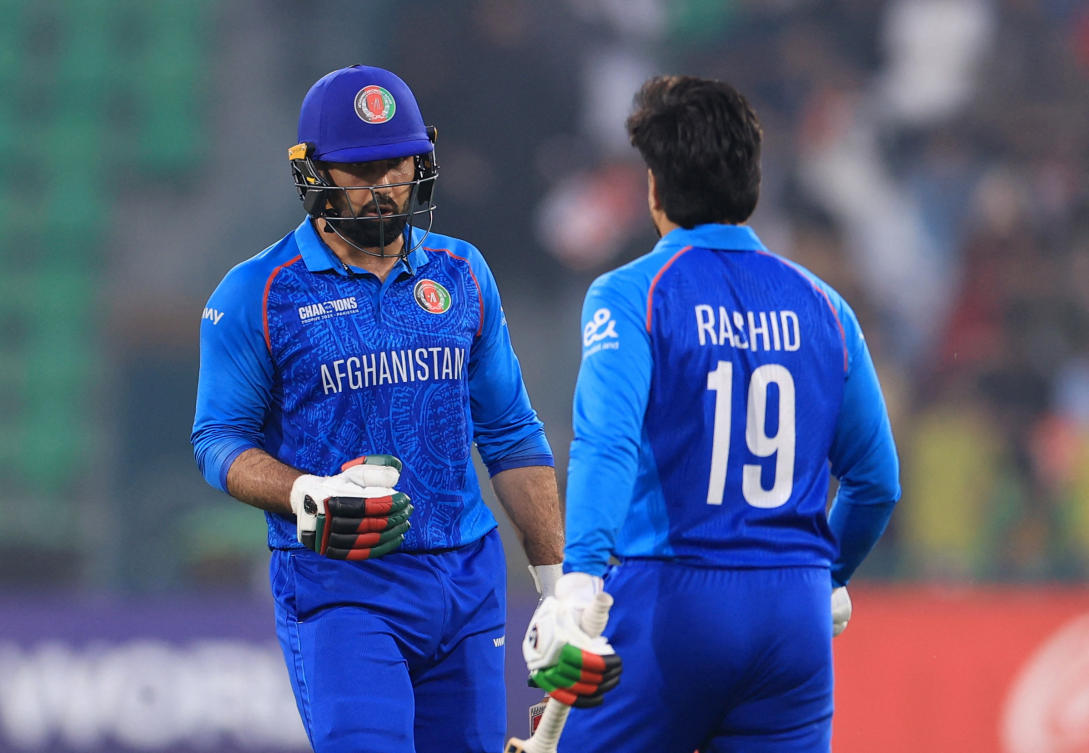 Afghanistan made a big turnaround in the tournament when it eliminated England from the tournament with a stunning eight-run victory at the same venue on Wednesday. (REUTERS)