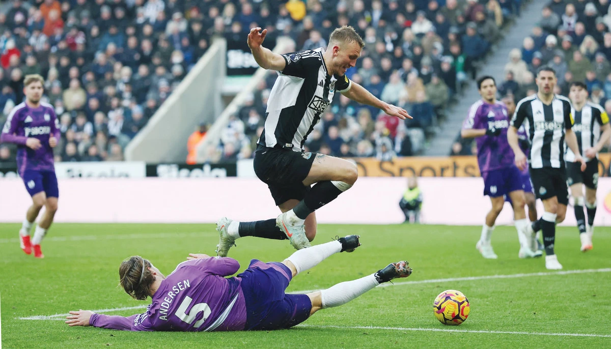 Fulham clinched a remarkable victory against Newcastle United in a thrilling encounter on Saturday, part of Matchday 24 of the Premier League 2024-2025 season. (Reuters)