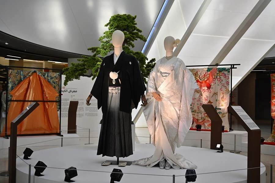 As part of the Japan Cultural Days event that ends on Feb. 8, the King Abdulaziz Center for World Culture (Ithra) is hosting a Kimono Exhibition. (Supplied)
