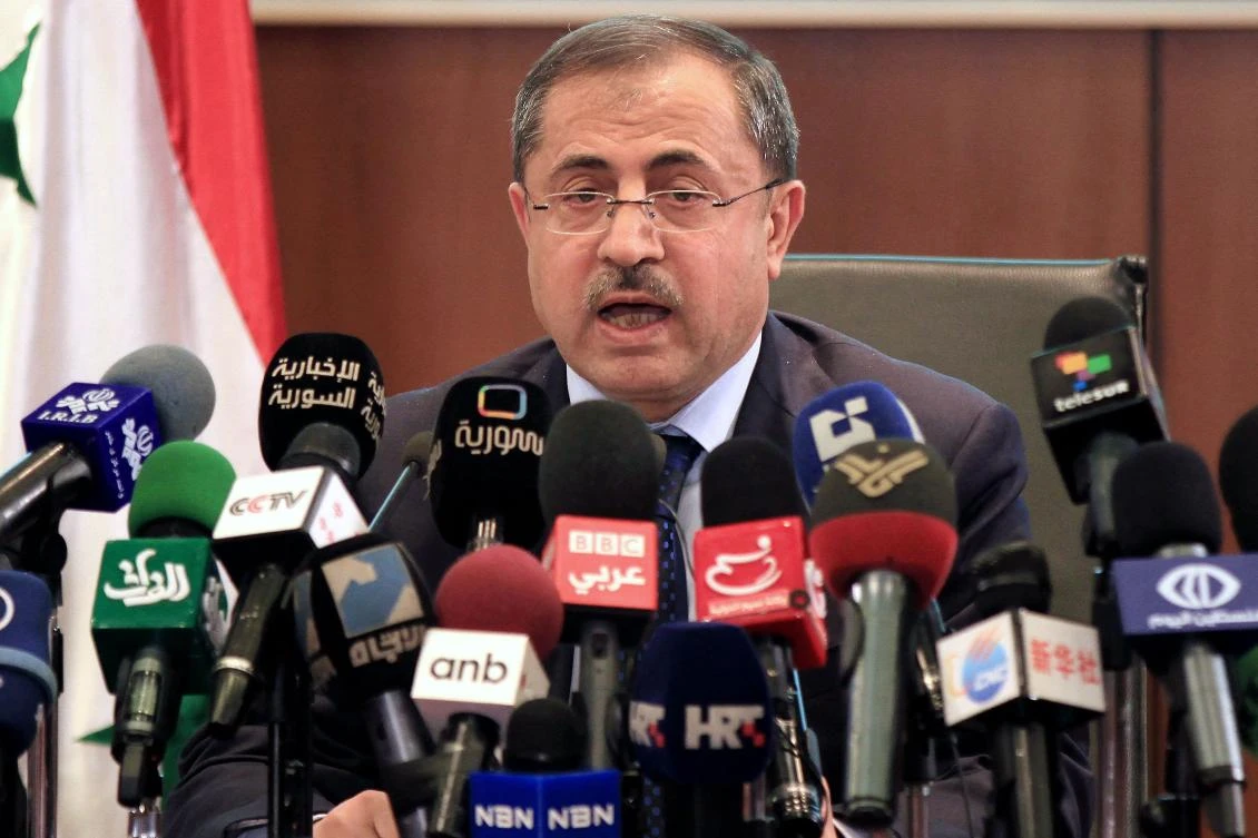 Mohammed Al-Shaar served as an interior minister in the ousted president Bashar Assad regime. (File/AFP)