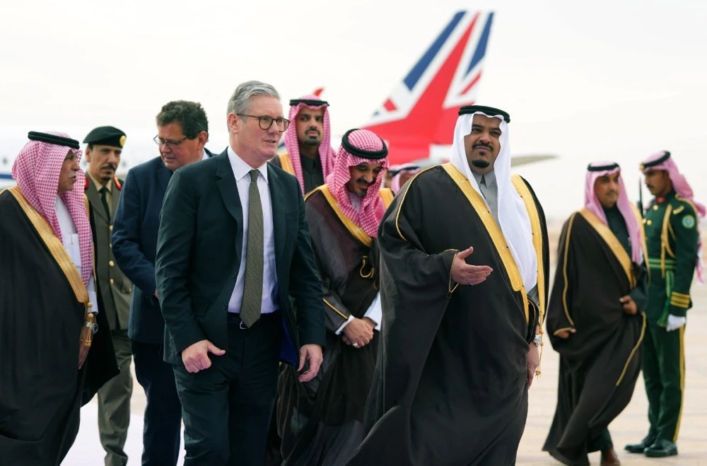 The UK believes a GCC FTA would increase bilateral trade by 16 percent. (SPA/File)