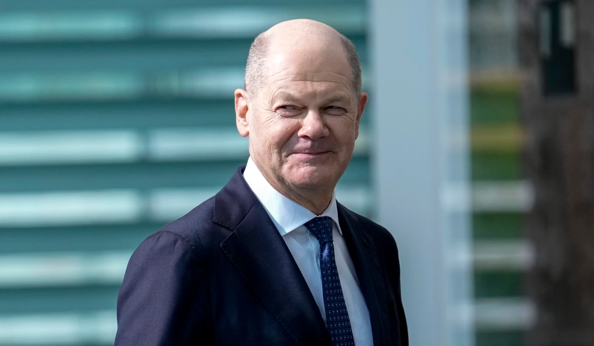 German Chancellor Olaf Scholz. (AP)