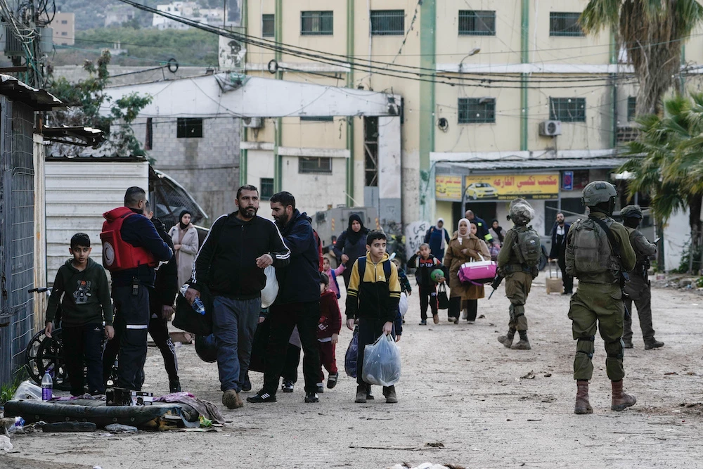 The Arab League on Saturday reiterated its firm stance against the displacement of Palestinians, warning that such actions undermined the Palestinian cause and regional stability. (AP)