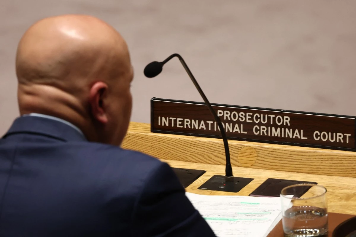 International Criminal Court prosecutor attends a United Nations Security Council meeting, Jan. 27, 2025 in New York City. (AFP)