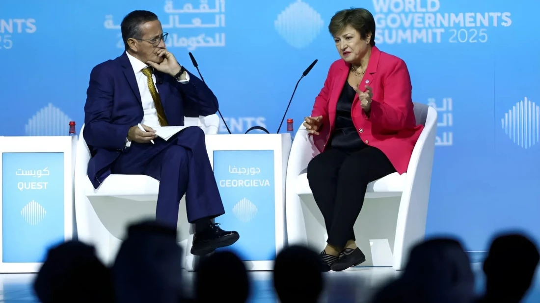 When asked by Quest if she was concerned that inflation was going to resurge, the IMF’s top official said that there was a need to see how things evolved. (WGS/SCREENGRAB)
