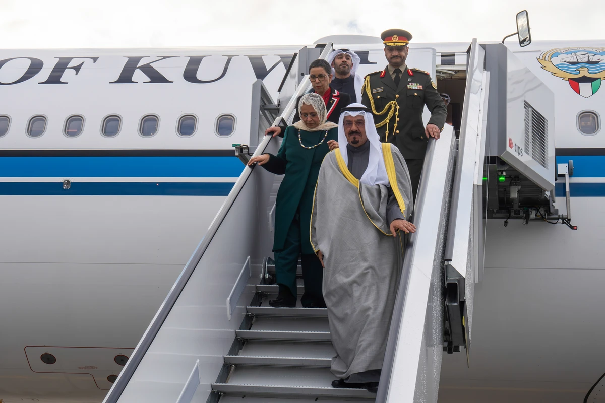 Prime Minister Sheikh Ahmad Abdullah Al-Ahmad Al-Sabah leads the Kuwaiti delegation to the Munich Security Conference in Germany. (KUNA)