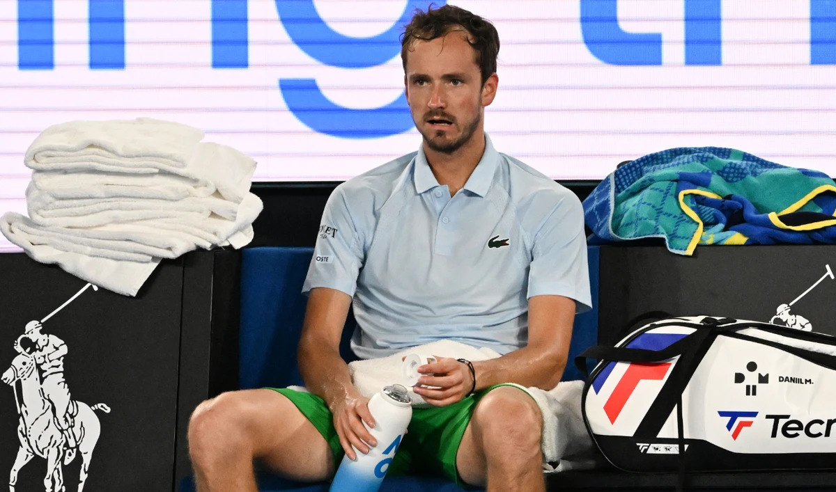 Daniil Medvedev reached his first quarter-final of 2025 in Marseille on Thursday. (AFP/File)