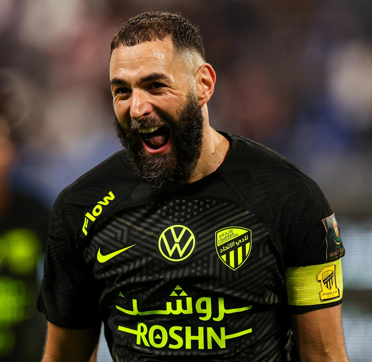 Thanks to the signing of Karim Benzema and others, Al-Ittihad's brand name is now as recognized globally as it is in the region. (SUPPLIED)