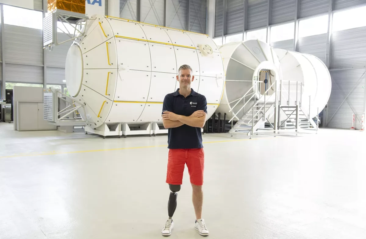 First astronaut with a disability cleared for space station mission
