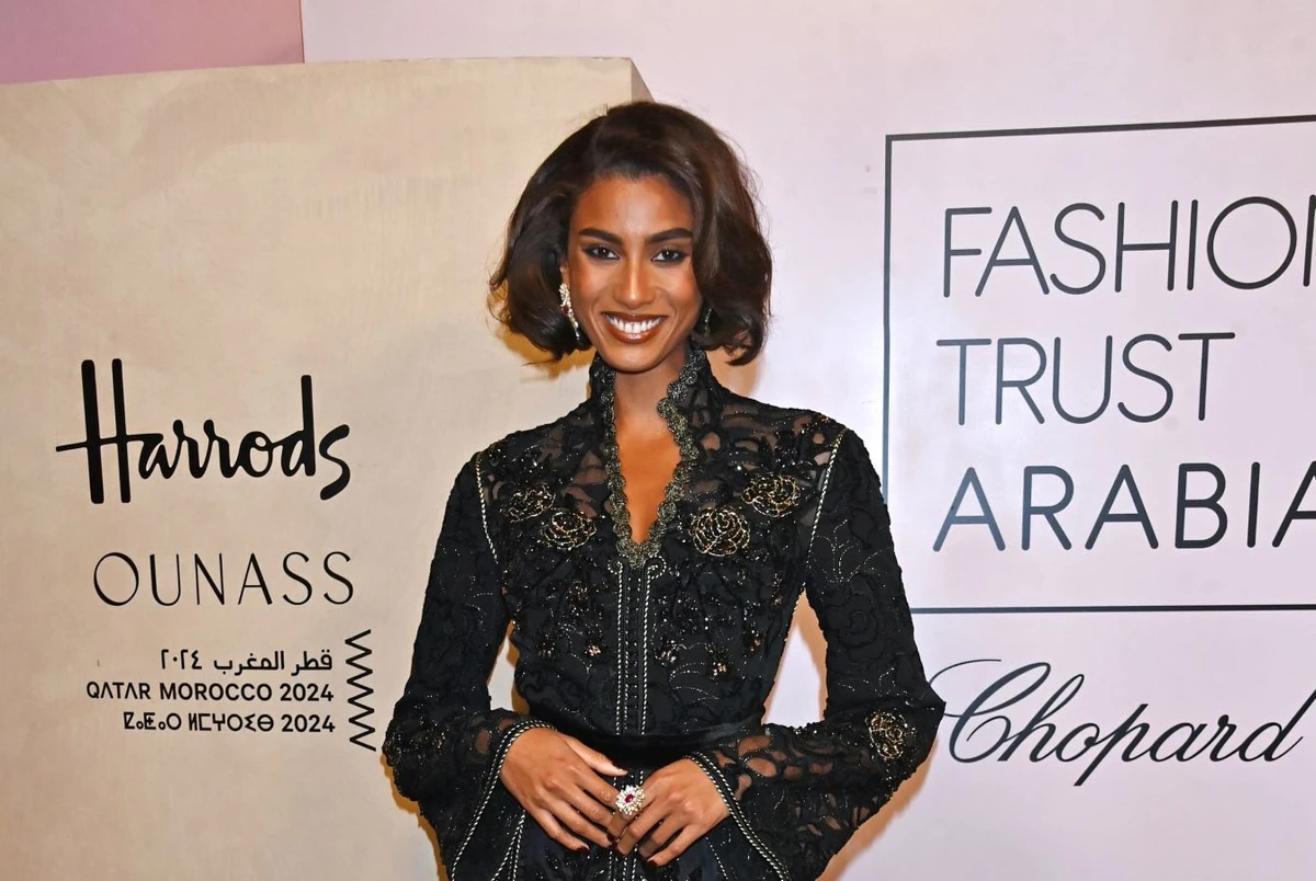 Dutch-Moroccan-Egyptian model Imaan Hammam took to Instagram to announce the launch of her new archival project, Ayni. (Getty Images)