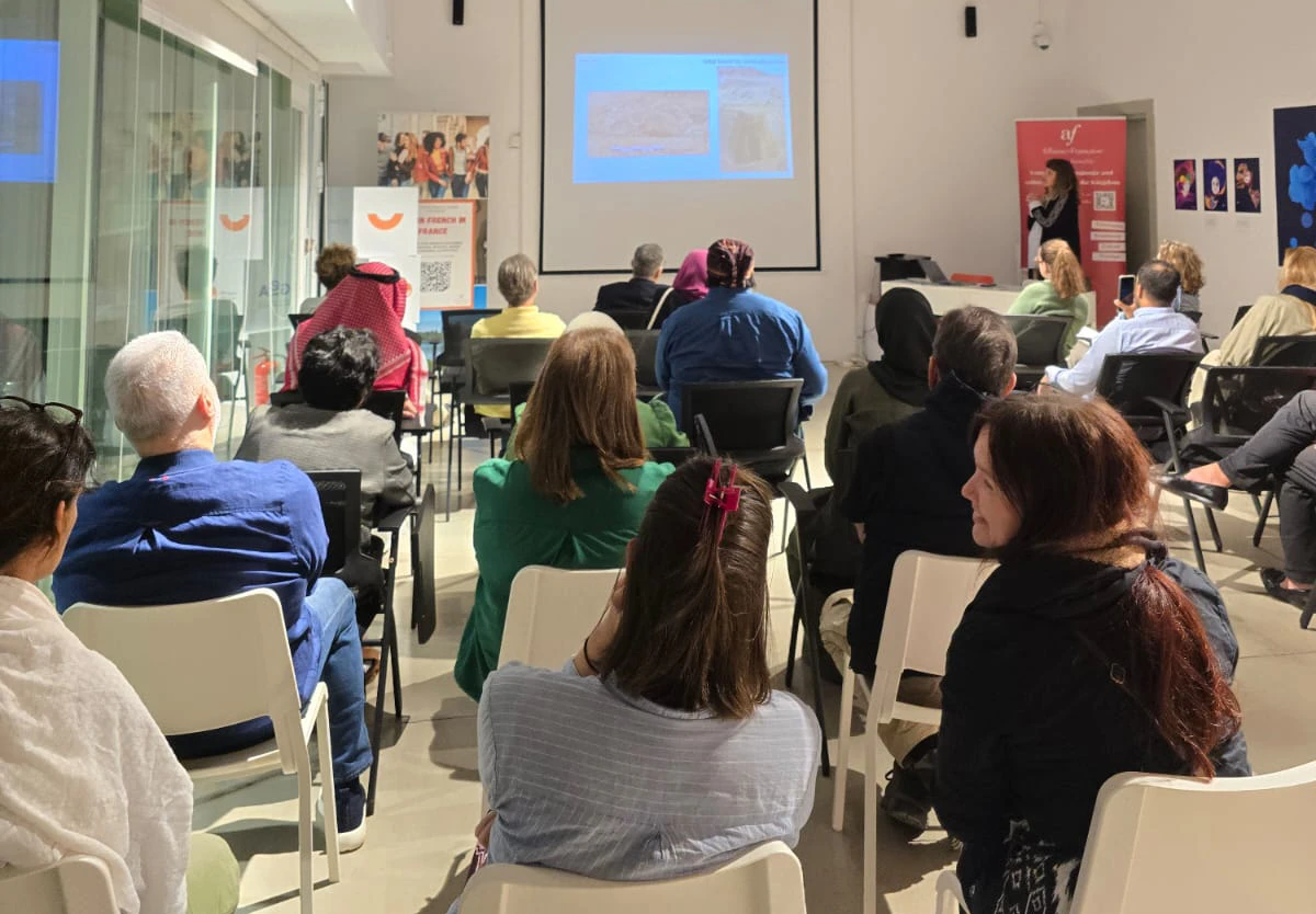 French archeologist and researcher Solene Marion de Proce provided a comprehensive overview of the collaborative efforts as part of the Saudi-French archeological mission on the Farasan Islands. (Supplied)
