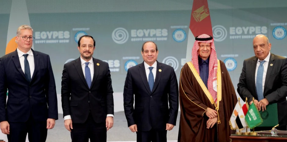 Saudi Arabia’s Minister of Energy, Prince Abdulaziz bin Salman, reaffirmed the Kingdom’s commitment to strengthening energy cooperation with Egypt during his address at the Egypt Energy Show on Monday. (Supplied/MOE)