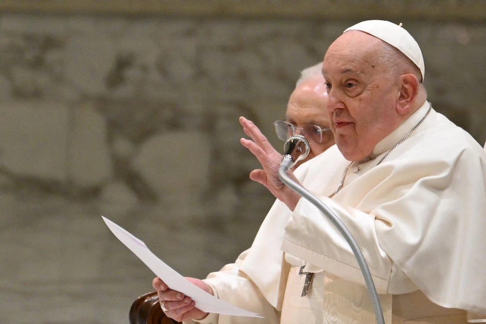 Pope Francis, the head of the worldwide Catholic Church since 2013, was admitted to hospital after struggling for several days to read his texts in public. (AFP file photo)