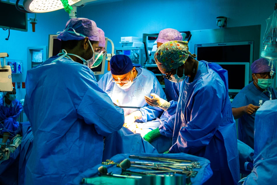 KFSHRC successfully reconstructed the lower limb of an 8-year-old child. (Supplied)