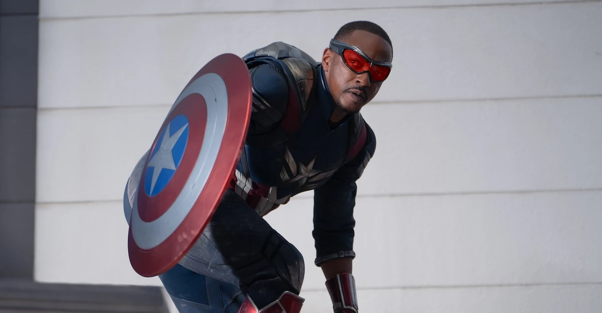 Anthony Mackie as Sam Wilson - Captain America. (Supplied)