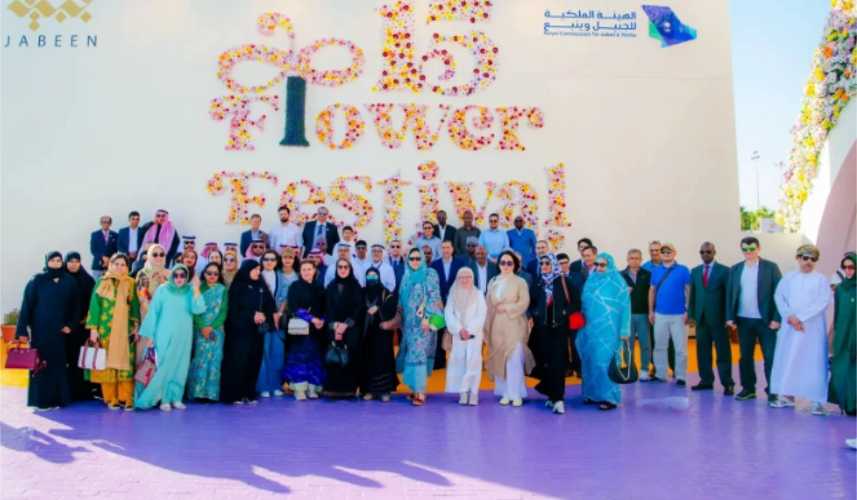 Consular and diplomatic missions accredited to the Makkah region toured Yanbu Industrial City. (Supplied)
