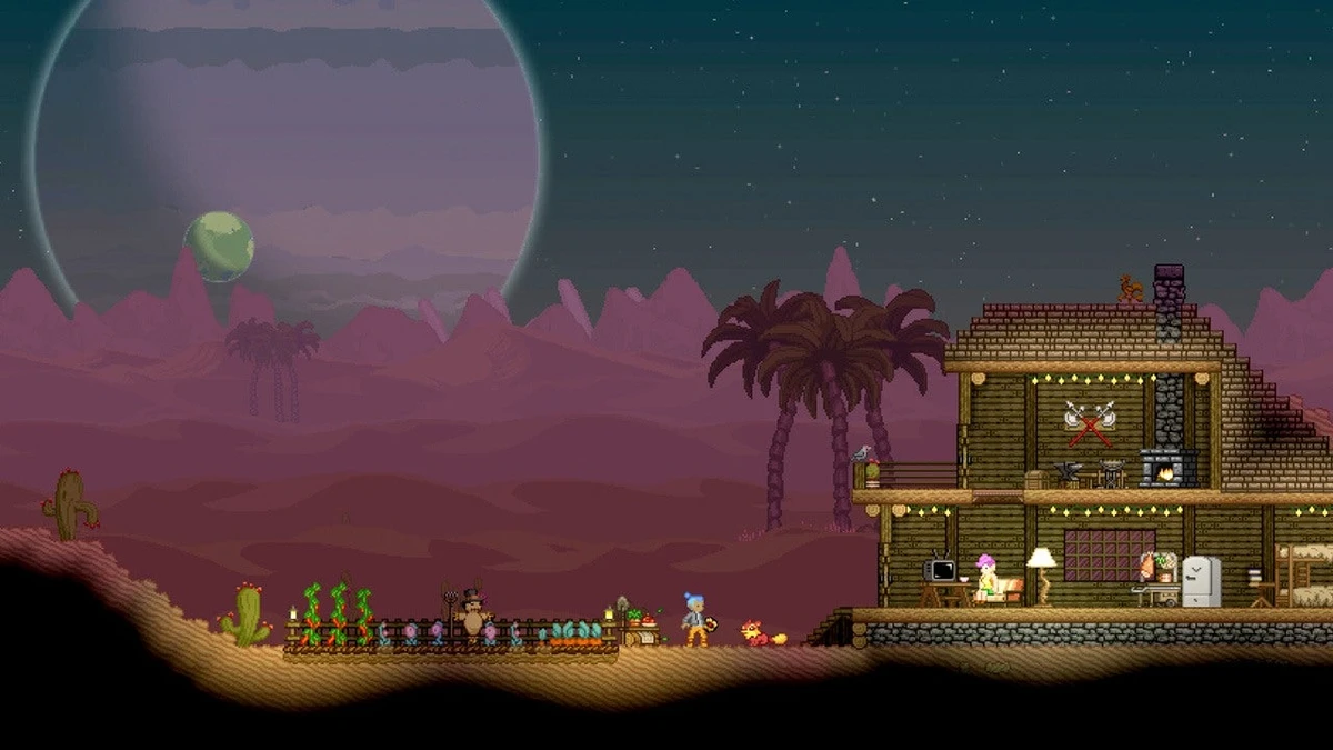 At its core, “Starbound” is a sandbox exploration game that lets players carve out their own journey among the stars. (Supplied)
