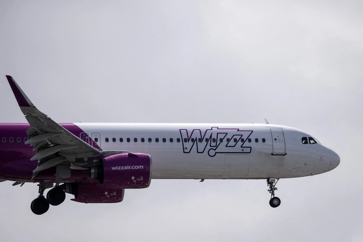 File photo of A Wizz Air jet (AFP)