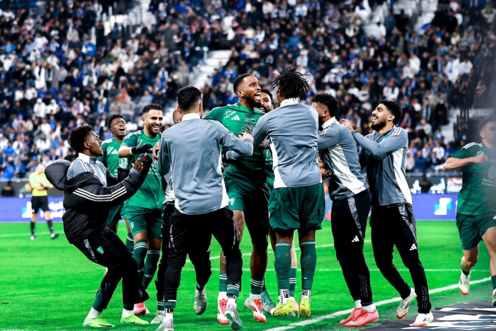 Al-Ahli won 3-2 at Al-Hilal on Friday with Ivan Toney blasting a big hole in the hosts’ Saudi Pro League title ambitions with a stunning hat-trick in a thrilling game. (X/@ALAHLI_FCEN)