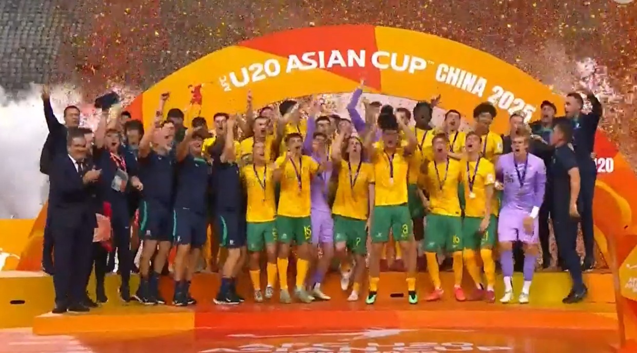 There was heartbreak for Saudi Arabia in the final of the AFC U-20 Asian Cup on Saturday as they lost a penalty shootout 5-4 to Australia. (X/@BNEFootball)