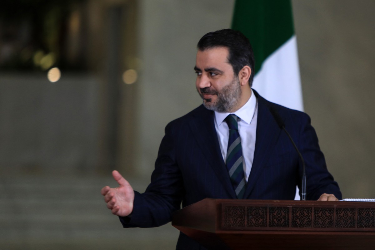 File photo of Syria's Foreign Minister Asaad al-Shaibani (AFP)