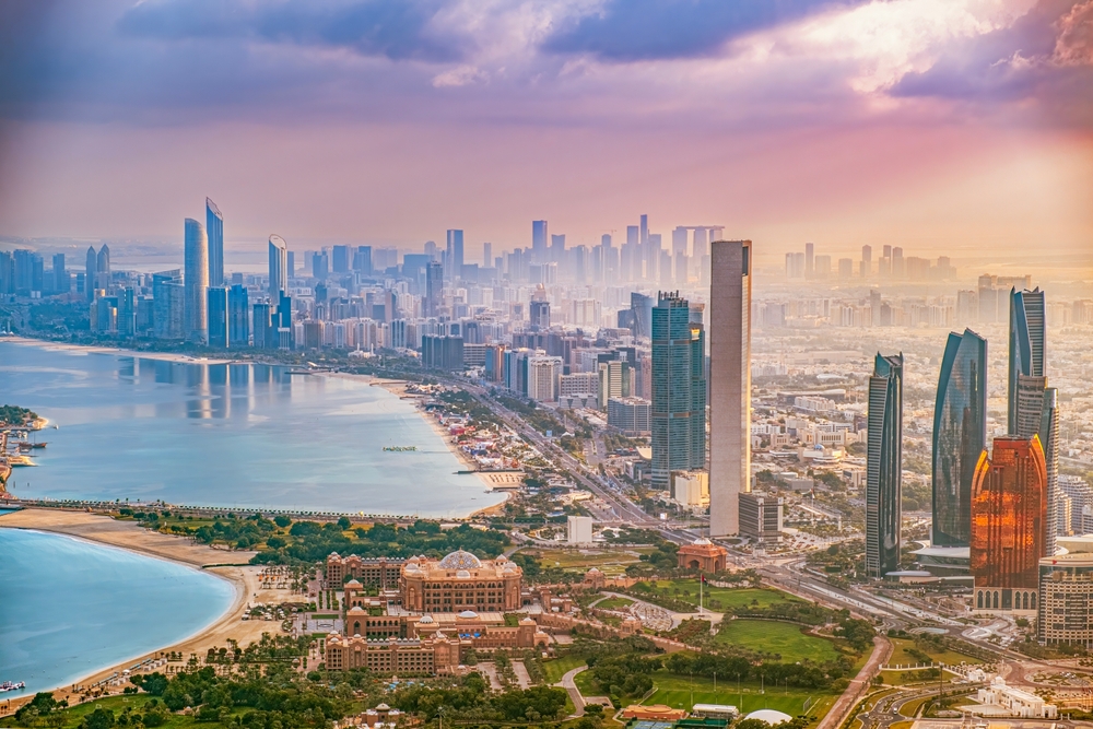 Abu Dhabi, capital of the UAE. Shutterstock