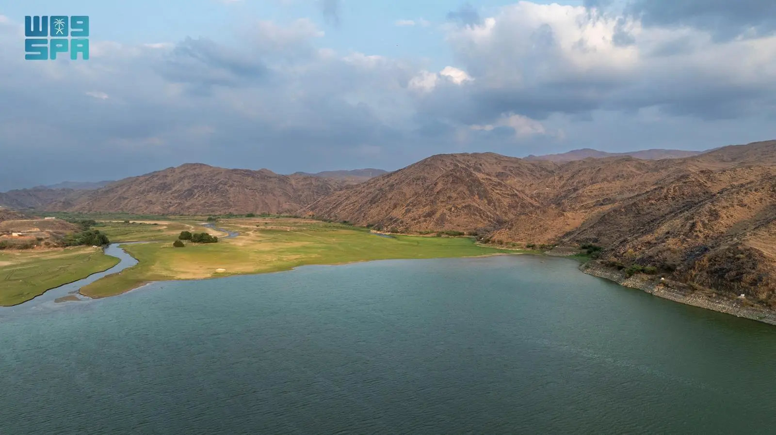 Stunning sunset views of Al-Ahsabah Valley