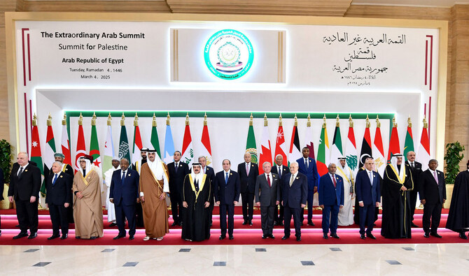 Arab League leaders backed Egypt’s plan to reconstruct Gaza at estimated cost of $53 billion. (Egyptian Presidency)
