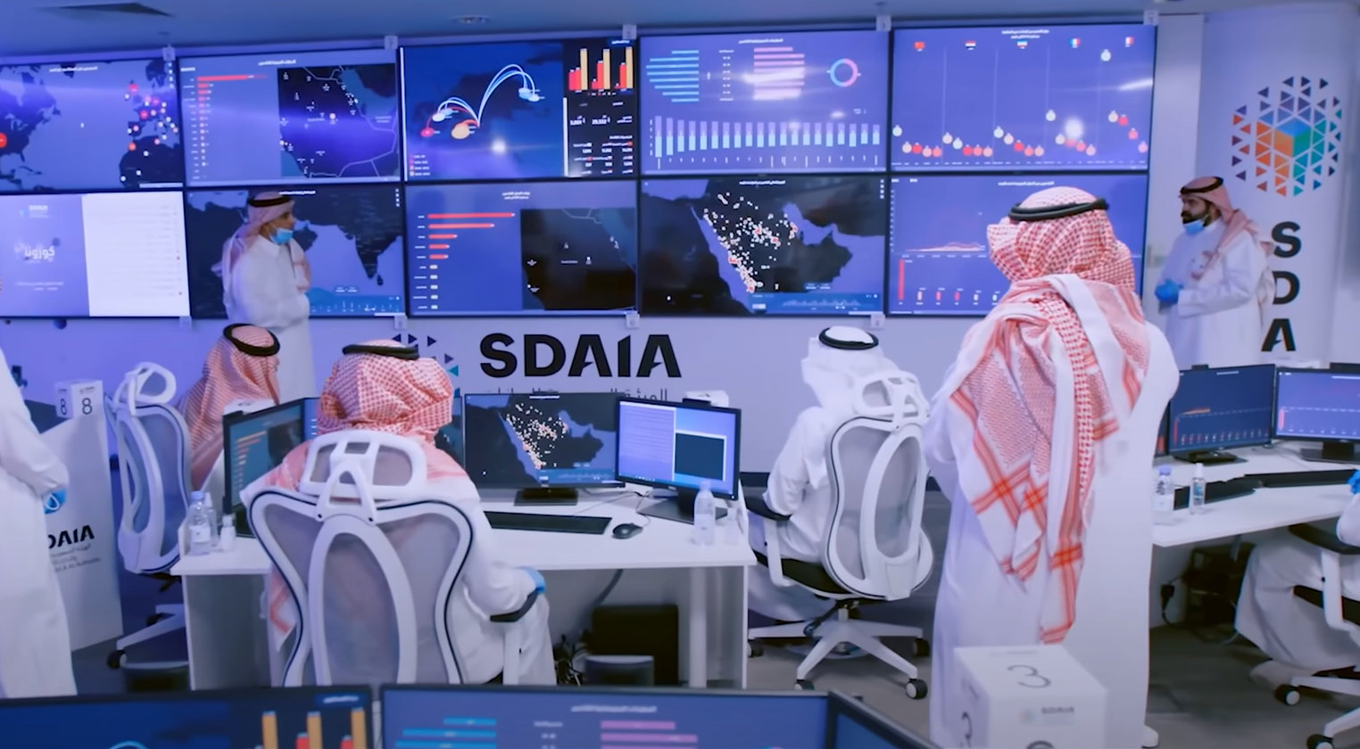 Established in 2019, the Saudi Data and Artificial Intelligence Authority aims to train 20,000 specialists to ensure that Saudis can fill highly skilled AI roles by 2030. (SPA)