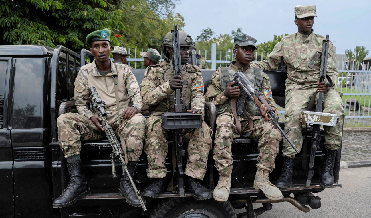 The M23 armed group has in recent months seized large swaths of the mineral-rich region, including the main cities of Goma and Bukavu. (File/Reuters)