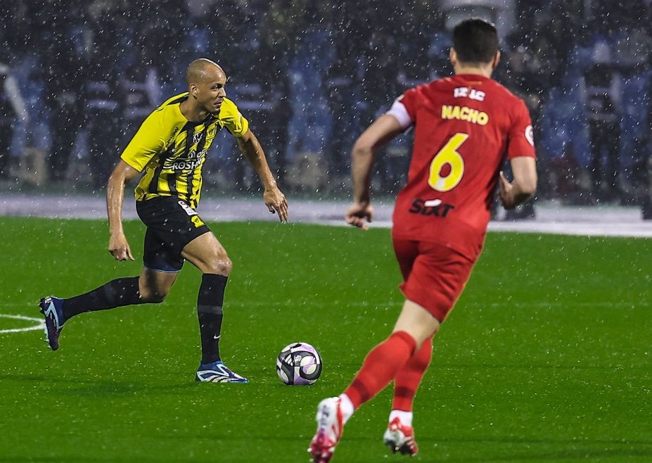 Al-Ittihad and Al-Qadsiah drew 1-1 in the Saudi Pro League. (X/@ittihad)