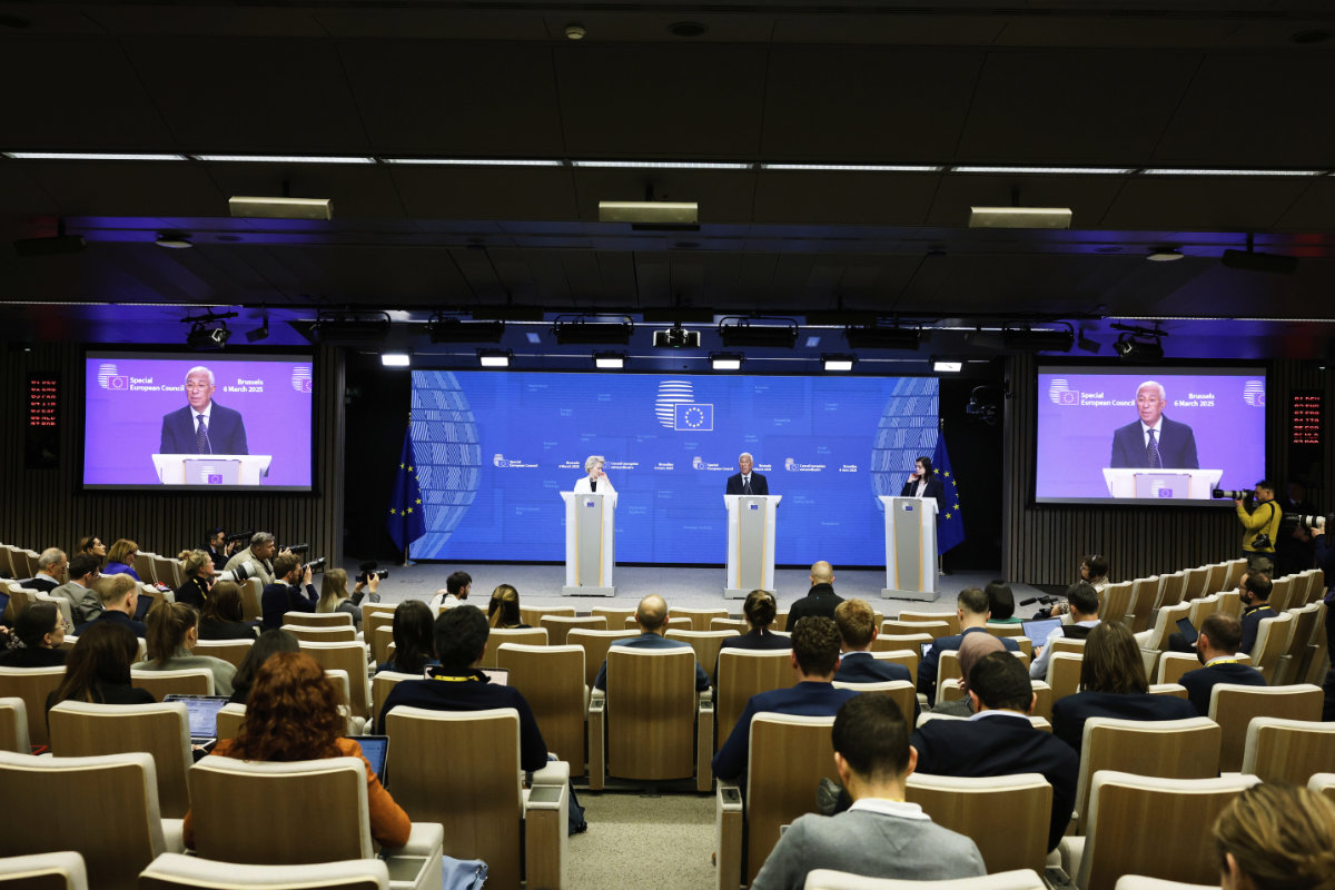 EU leaders commit to working together after Trump signals that Europe must defend itself
