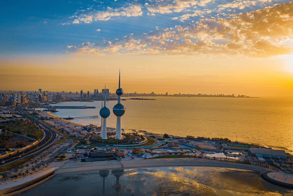 Kuwait’s overall revenue is expected to decline in the financial year 2025 due to oil revenue loss from lower crude prices. Shutterstock